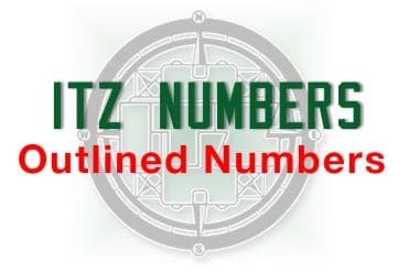 ITZ Outlined Jersey numbers for Electric Football