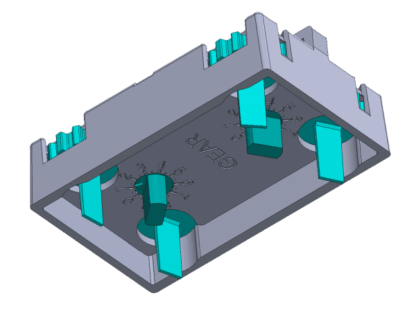 CL 1  Green Gear Bases 10 Pack - Image 3