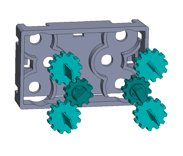 CL 1  Green Gear Bases 10 Pack - Image 8