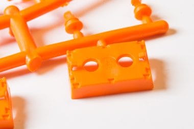 ITZ orange bases for tudor games electric football