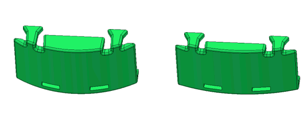 CL-1 Green Concave and Round Bumpers - Image 8