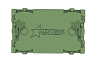 ITZ electric football starter base logo
